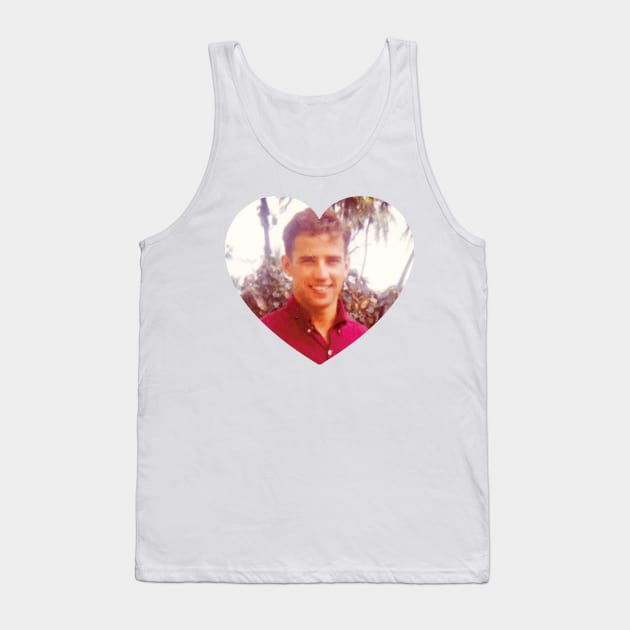 Young Joe Biden Love Tank Top by aterkaderk